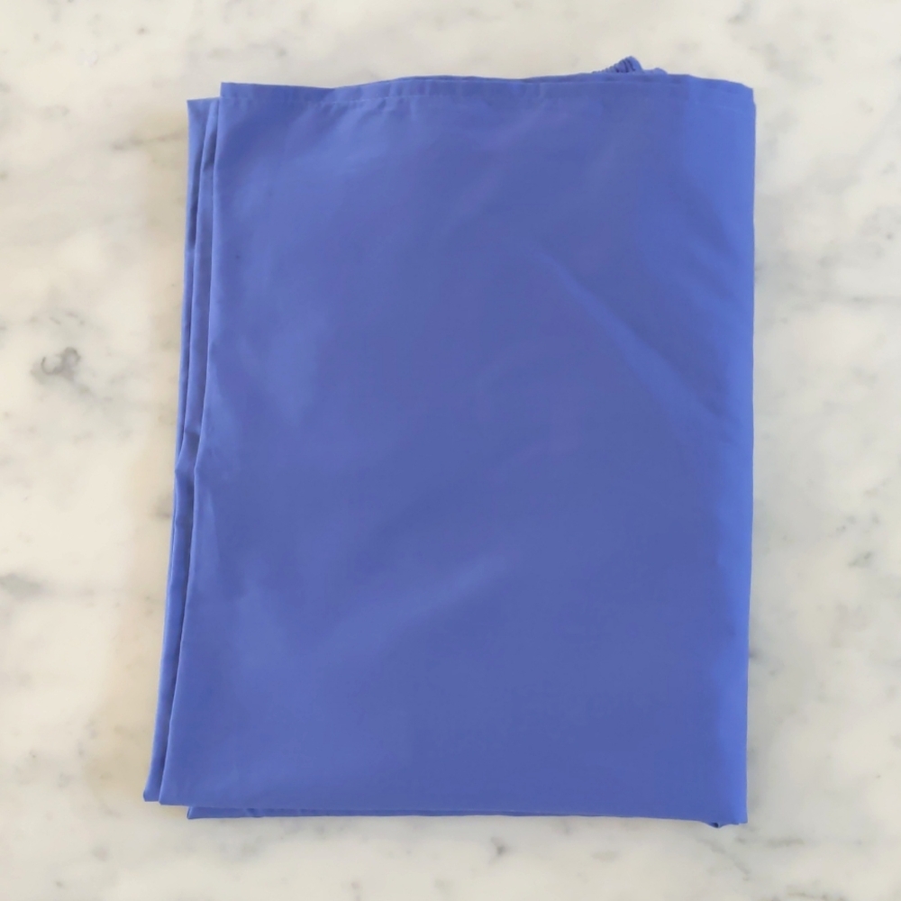 IKEA | 100% Cotton Blue Twin Fitted Sheet with 9" Pocket